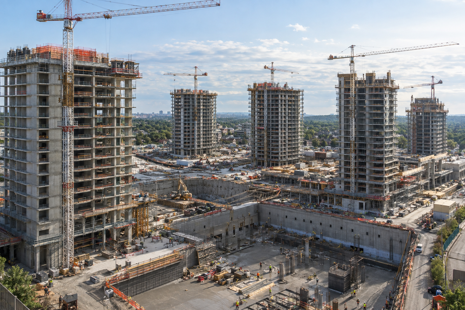 Seven 33-Storey Towers Proposed in Ajax with 3,100 Suites