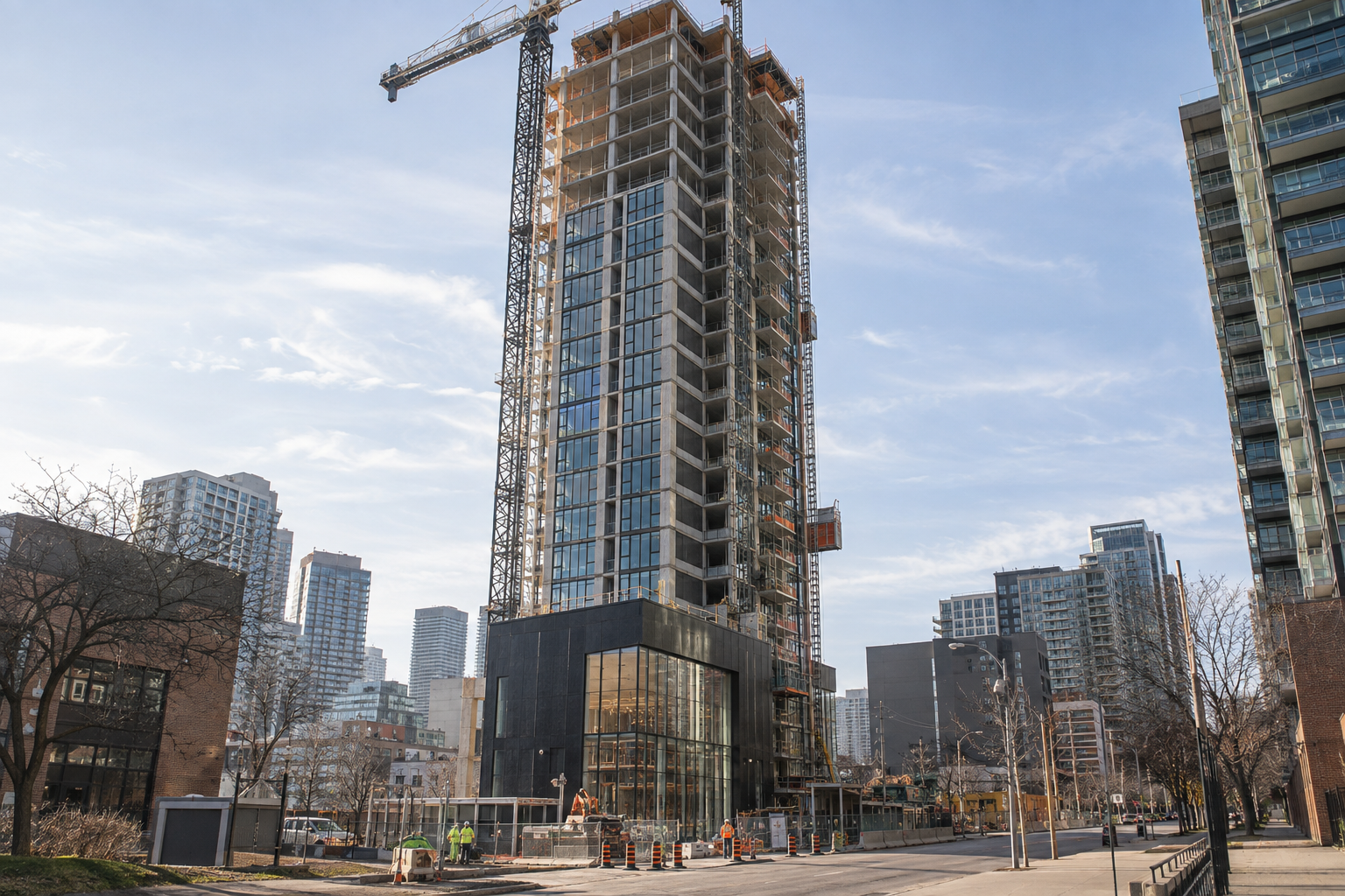 38-Storey Rental Tower Breaks Ground in Toronto